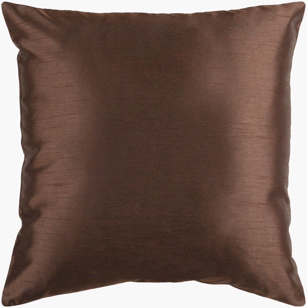 Solid Luxe Accent Pillow, Decorative Pillow by Surya, 22" length x 22" width