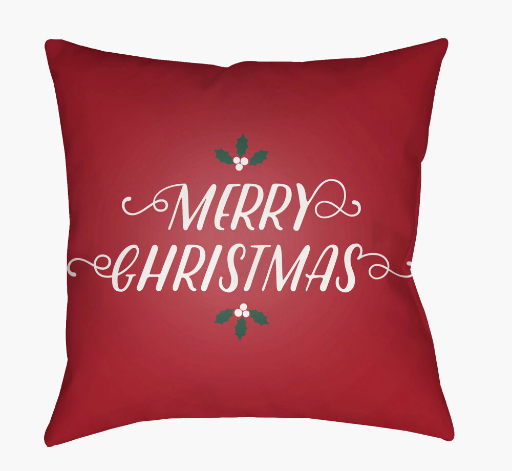 Merry Christmas I Accent Pillow large image 