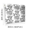 Seedlings Black Peel & Stick Wallpaper thumbnail 7