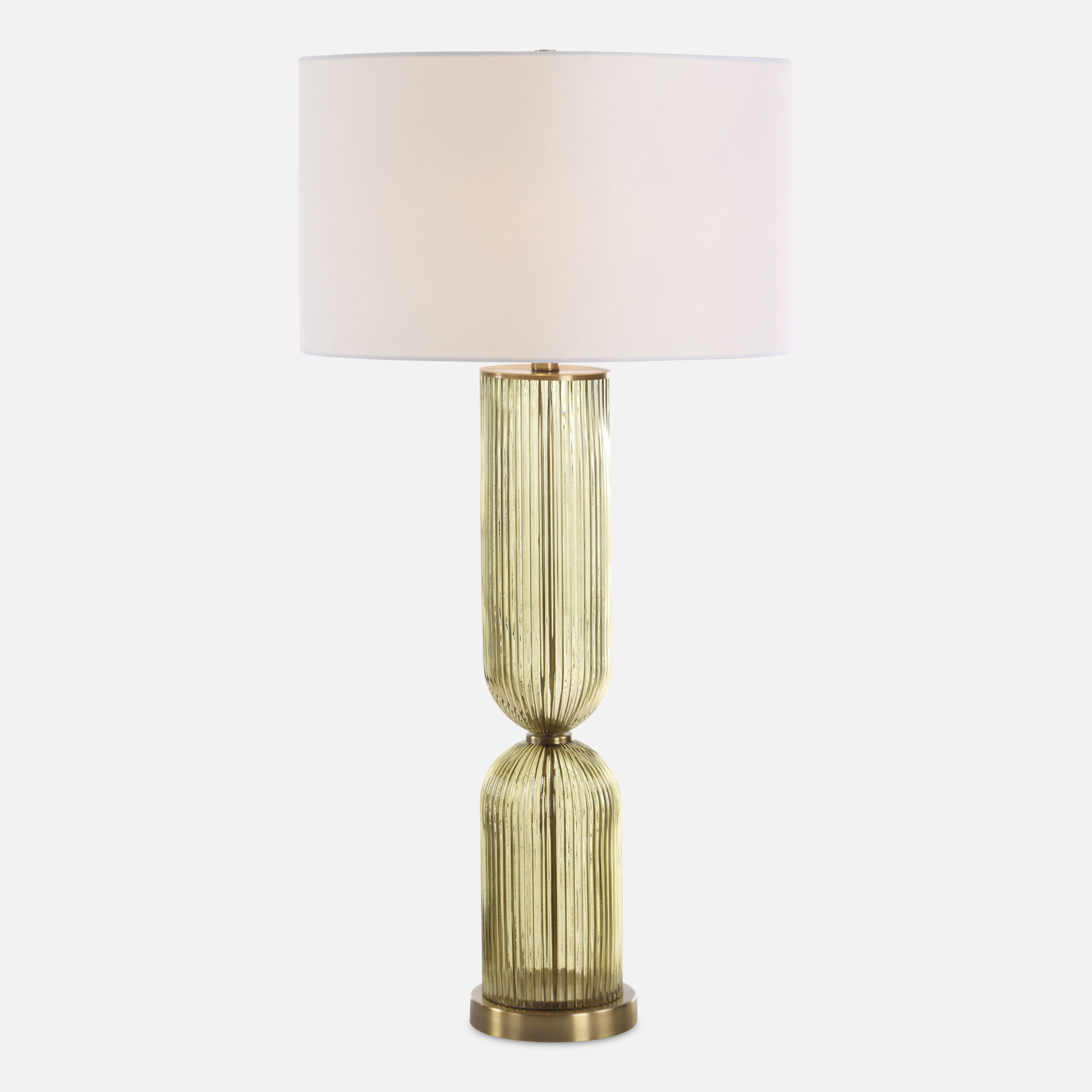 Mirah Olive Glass Table Lamp large image 