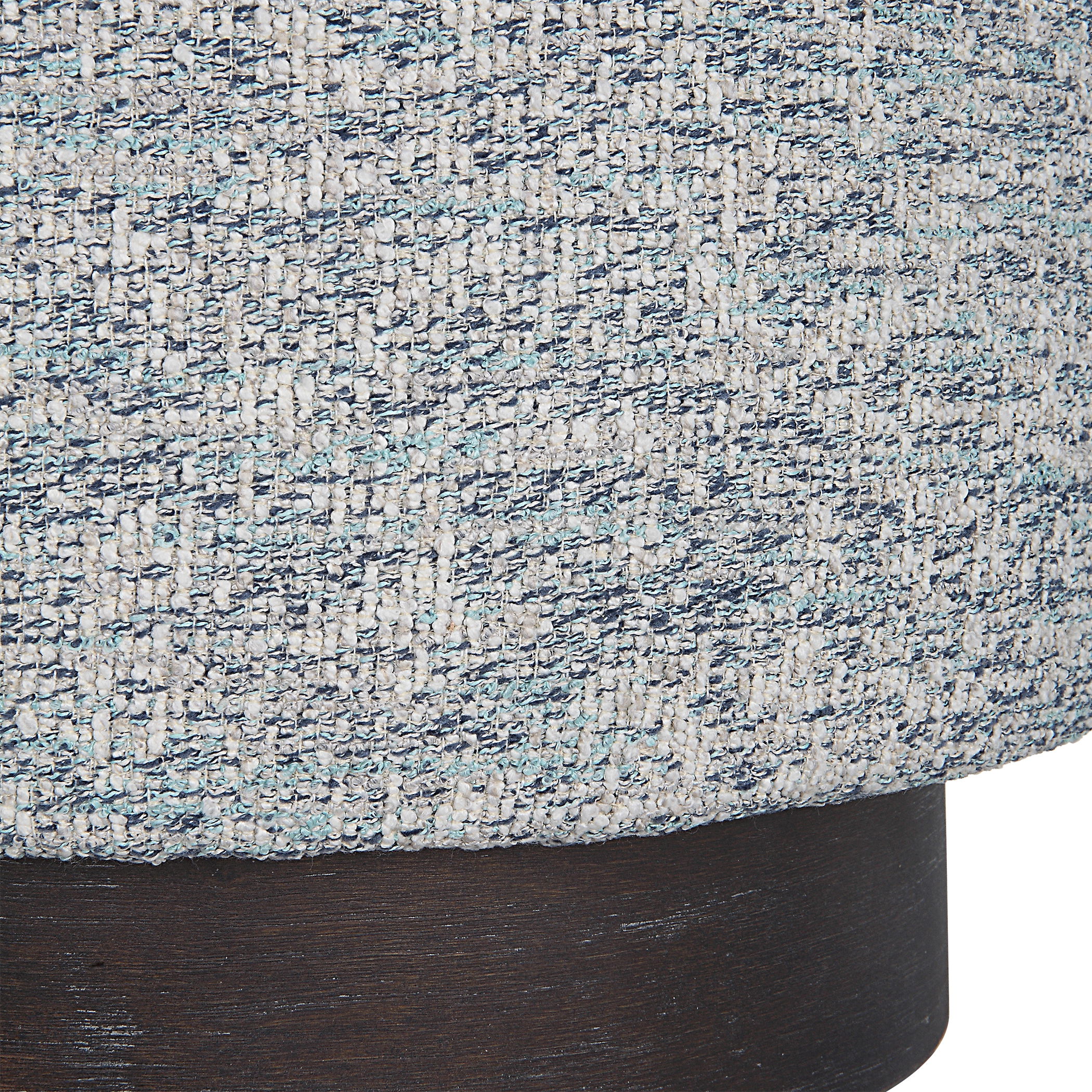 Avila Tweed Round Ottoman large image 