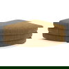 Lowtide Curved Ottoman Amber Glow thumbnail 0