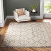 Esben Hand Knotted Wool Ivory/Brown Area Rug thumbnail 7