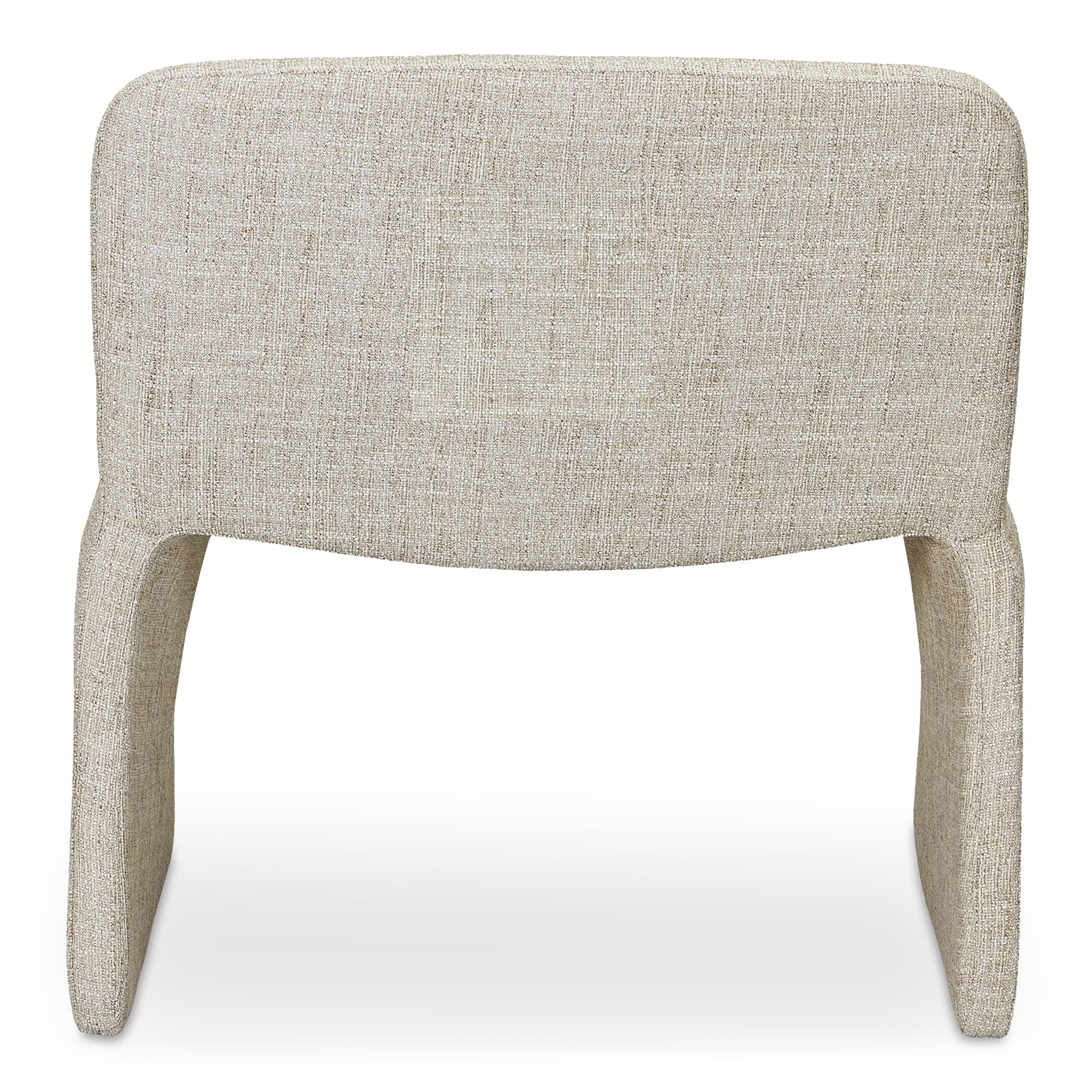 Ella Accent Chair Heather Beige, by Moe's Home, 30" width x 34" height x 22.5" depth View 5