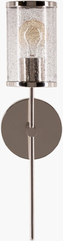 Nasir Wall Sconce, by Surya, 6" length x 5" width x 19" height
