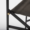 Direttore Backless 40.2in Seat Bar Stool | Brown/Gray Suede with Metal, Counter & Bar Stool by Mercana, 19.3" length x 20" width x 40.2" height thumbnail 8