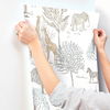 On the Savanna Neutral Wallpaper thumbnail 6
