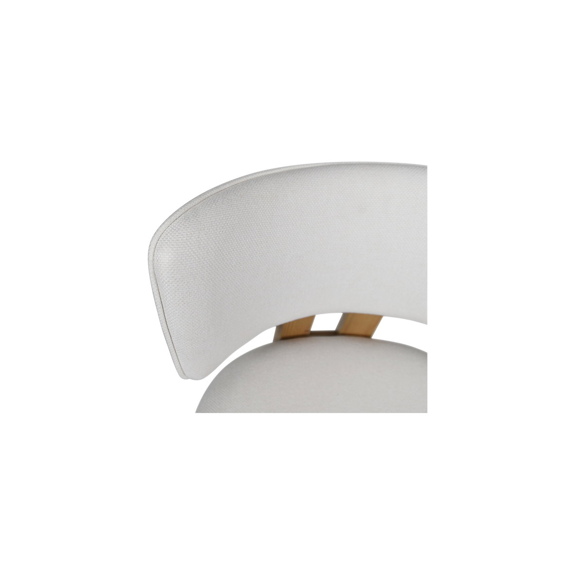 Morel Counter Stool Cream, Counter & Bar Stool by Moe's Home, 21.25" width x 35.43" height x 22.04" depth View 6