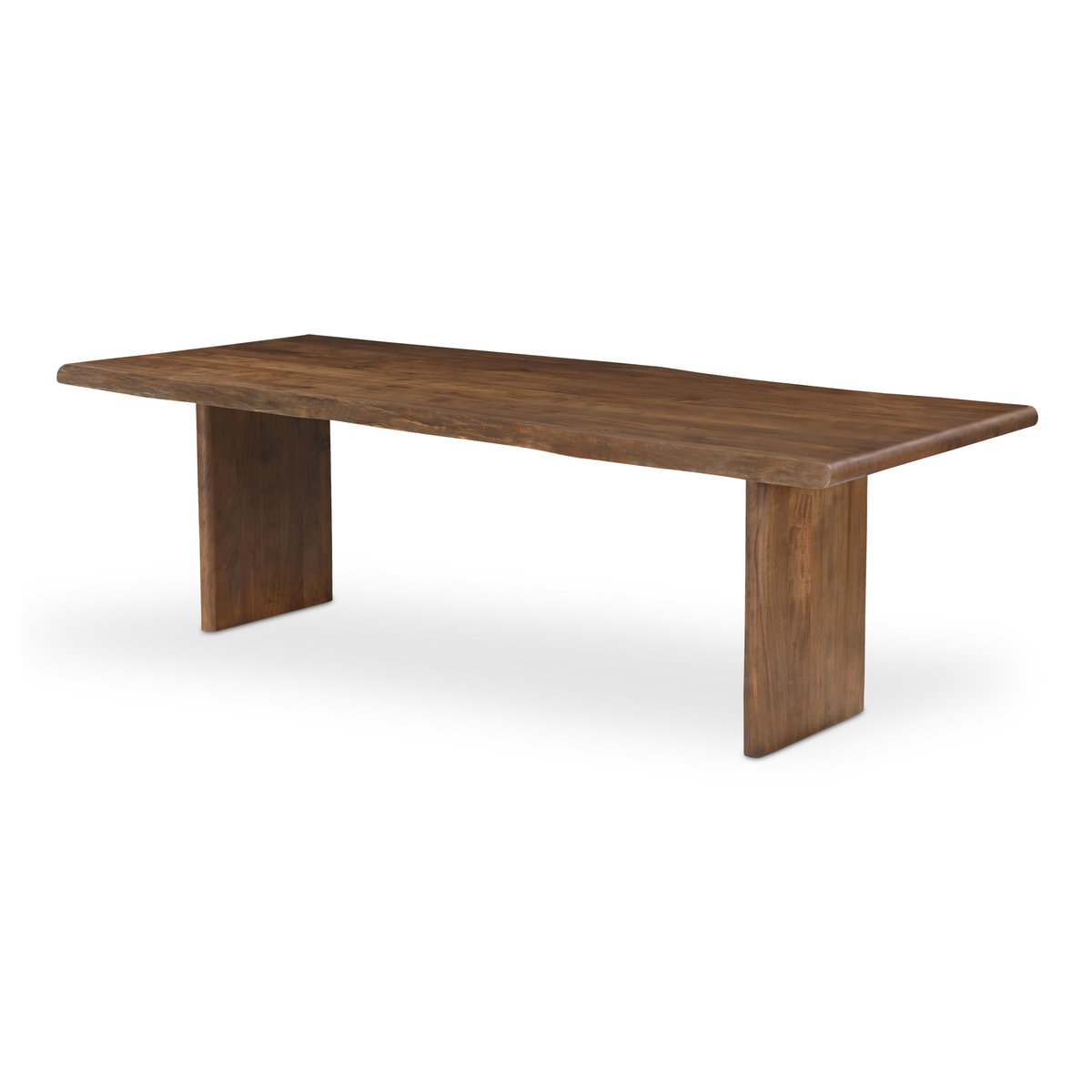 Lila Large Dining Table Brown, by Moe's Home, 98" width x 30" height x 40" depth View 5