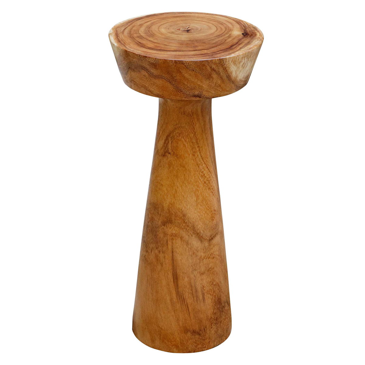 Mano Natural Drink Table, Side & End Table by Uttermost, 11" width x 24.5" height x 11" depth View 5