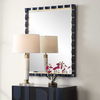Gulf Navy Blue Mirror, by Uttermost, 31" width x 39" height x 2.25" depth thumbnail 4
