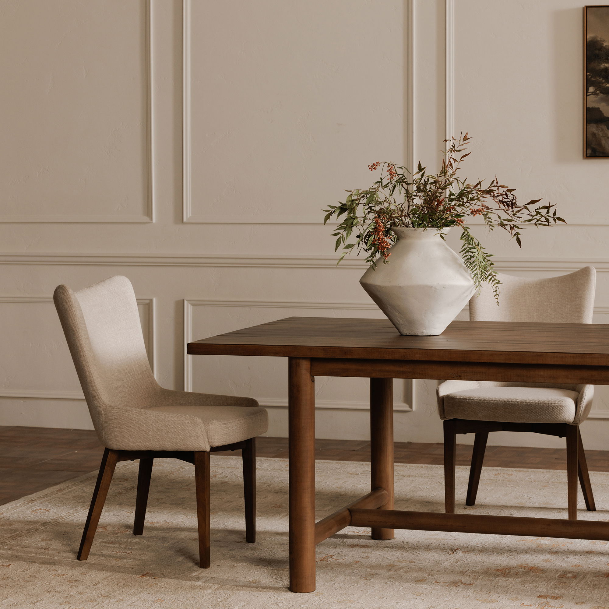 Arden Dining Table Brown large image 