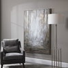 Desert Rain Hand Painted Abstract Art, by Uttermost, 41.25" width x 61.25" height x 2.25" depth thumbnail 4