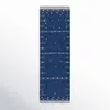 Calli Indoor/ Outdoor Geometric Blue/ White Area Rug thumbnail 1