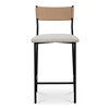 Foley Counter Stool White, Counter & Bar Stool by Moe's Home, 18.75" width x 38.5" height x 19.57" depth thumbnail 1
