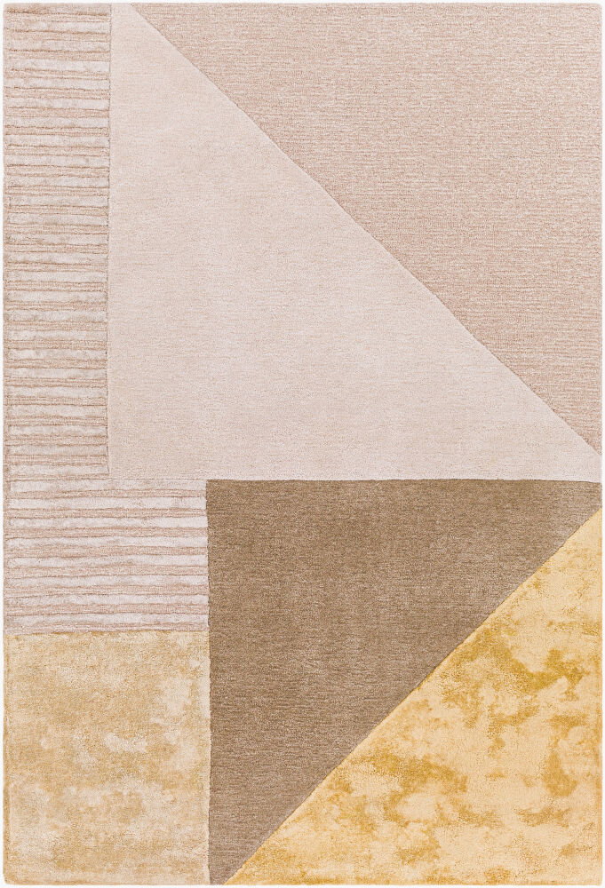 Glasgow Handmade Rug, by Surya, 1'6" length x 1'6" width