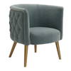 Haider Gray Accent Chair, by Uttermost, 28.5" width x 31" height x 28.25" depth thumbnail 4