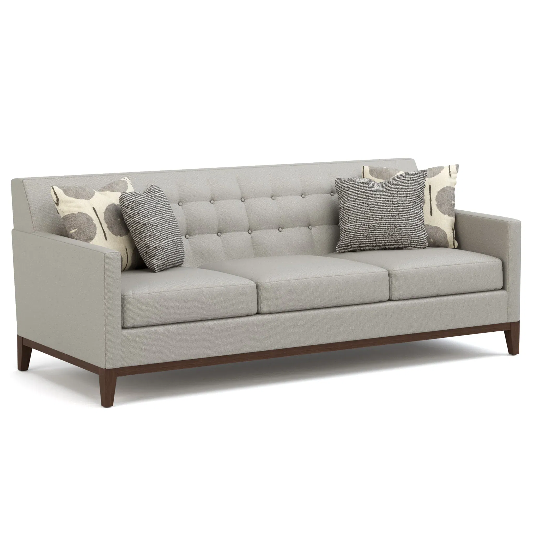 Walnut Grove 82-inch Tufted Back Sofa, Sofas & Sectional by Stickley, 82" width x 33" height x 37" depth View 1
