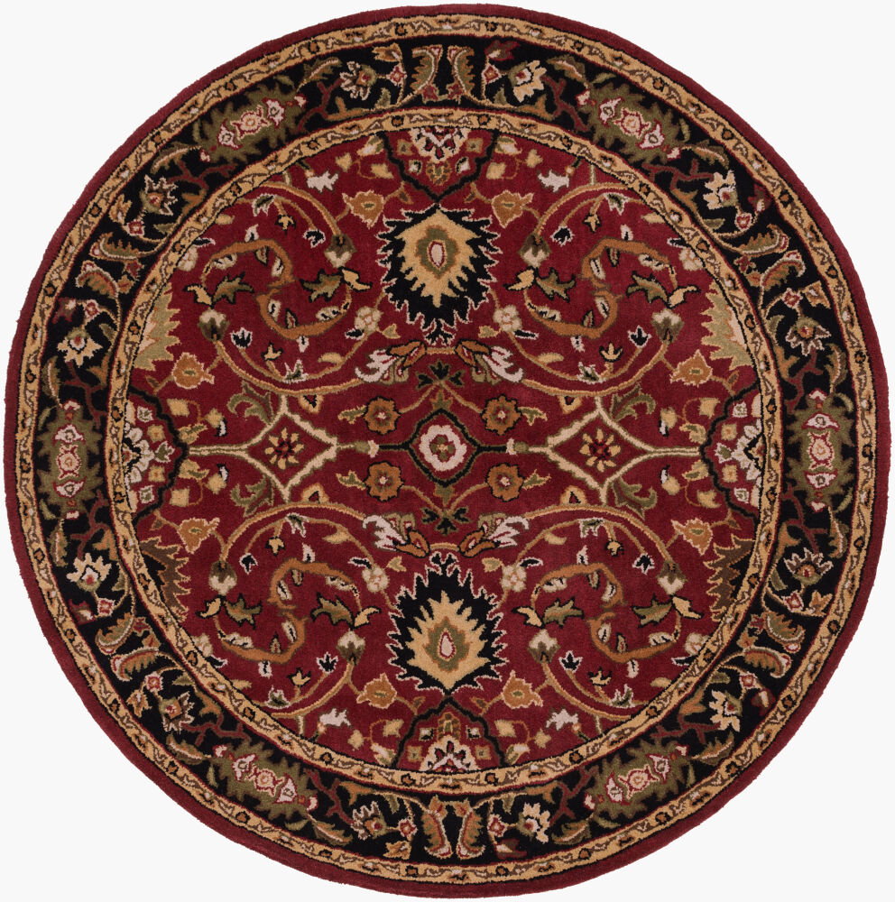 Caesar Handmade Rug, by Surya, 6' length x 6' width